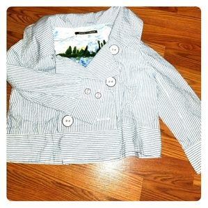 Cute Sailor Style Jacket